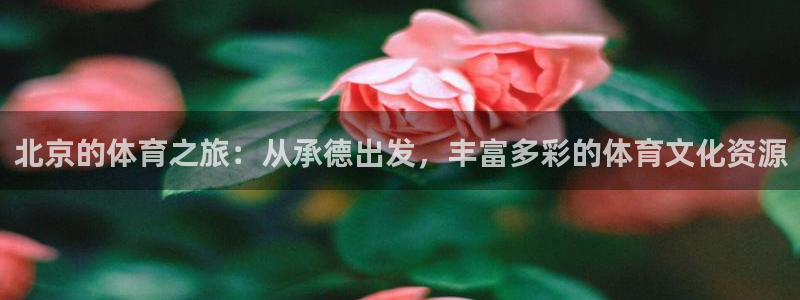 01体育app官方下载安装：北京的体育之旅：从承德出发，丰富多彩的体育文化资源